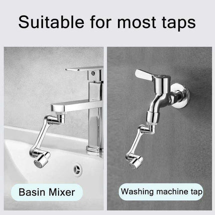 Versatile 1080° Rotating Faucet Extender for Optimal Water Flow - Très Elite