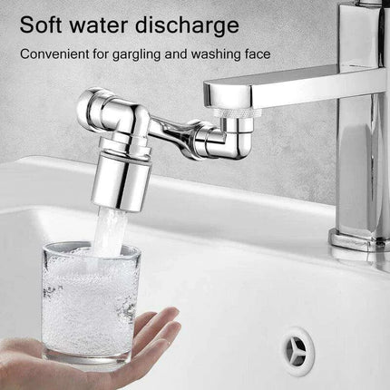 Versatile 1080° Rotating Faucet Extender for Optimal Water Flow - Très Elite
