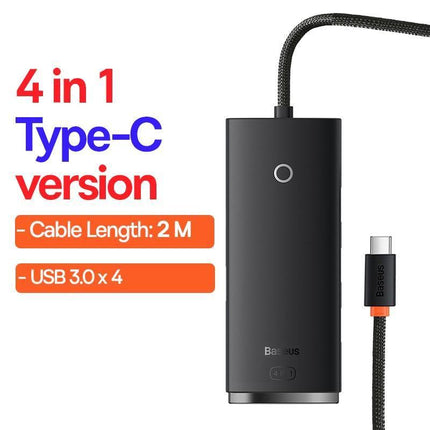 Versatile 12-in-1 USB Hub with Adjustable Cable Lengths and Stylish Color Options - Très Elite