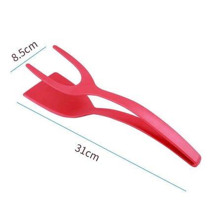 Versatile 2-In-1 Kitchen Spatula and Tongs for Hassle-Free Cooking - Très Elite