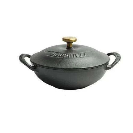 Versatile 21cm Enamel-Coated Cast Iron Stew Pot for Low-Pressure Cooking - Très Elite
