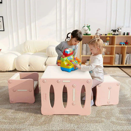 Versatile 3-in-1 Kids Furniture Set: Table & Chair Combo for Growing Children - Très Elite