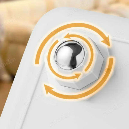 Versatile 360° Mini Swivel Caster Wheel Set - 4Pcs Stainless Steel & Nylon Adhesive Furniture Movers - Très Elite
