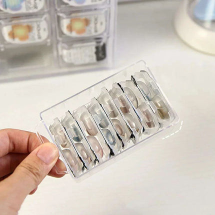 Versatile Acrylic Storage Box for Contact Lenses and Jewelry with Dust Protection - Très Elite