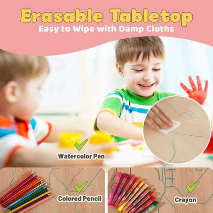 Versatile Adjustable Art Table and Chair Set for Kids - Perfect for Creative Fun and Easy Cleanup - Très Elite