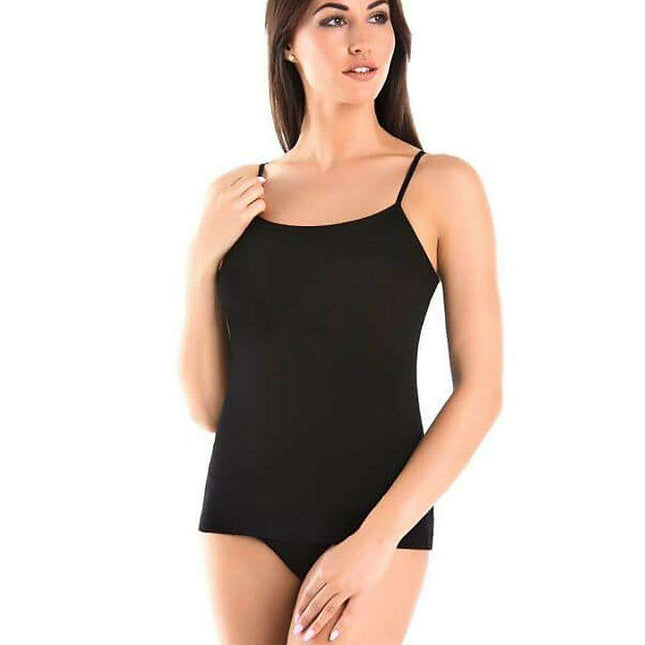 Versatile Adjustable Cotton Camisole for Everyday Elegance