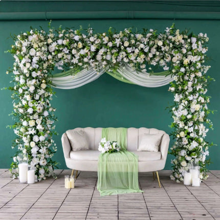 Versatile Adjustable Pipe & Drape Backdrop Stand for Events - Choose 10x10ft or 10x20ft Sizes - Très Elite