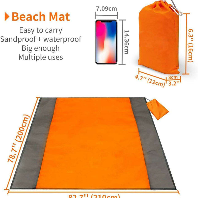 Versatile All-Season Outdoor Adventure Blanket: Waterproof & Windproof Must-Have