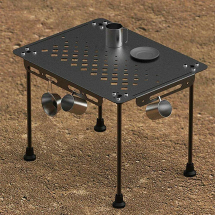 Versatile Aluminum Folding Picnic Table for Outdoor Adventures - Très Elite