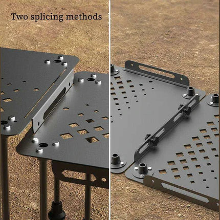 Versatile Aluminum Folding Picnic Table for Outdoor Adventures - Très Elite