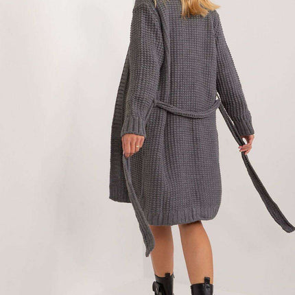 Versatile Belted Sweater Coat - Très Elite