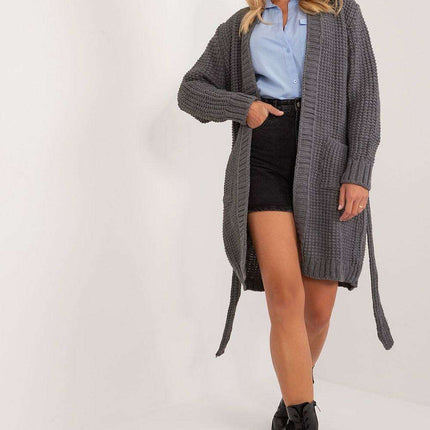 Versatile Belted Sweater Coat - Très Elite
