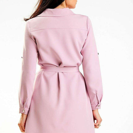 Versatile Charm: Adjustable Sleeve Mini Dress - Très Elite