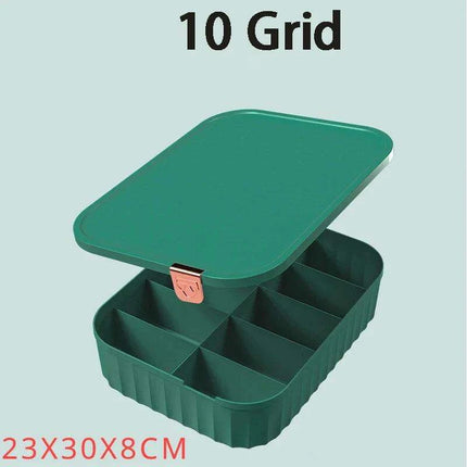 Versatile Closet Storage Organizer with Multi-Compartment Design..