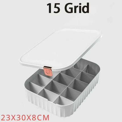 Versatile Closet Storage Organizer with Multi-Compartment Design..