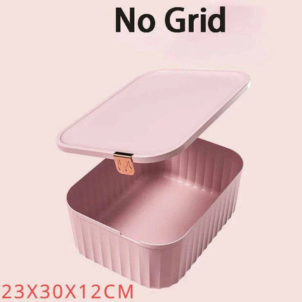 Versatile Closet Storage Organizer with Multi-Compartment Design..