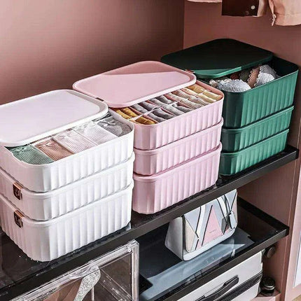 Versatile Closet Storage Organizer with Multi-Compartment Design - Très Elite