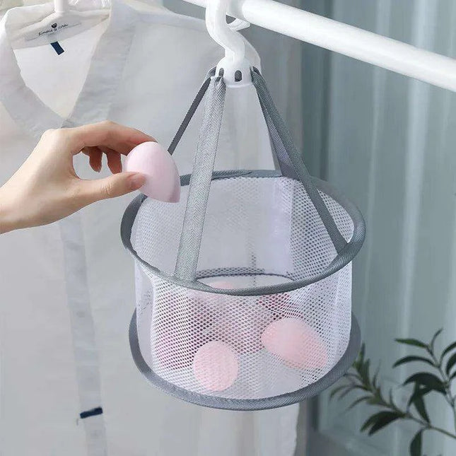 Versatile Compact Mesh Drying Rack: Ideal for Delicates and Knitwear - Space-Efficient Solution