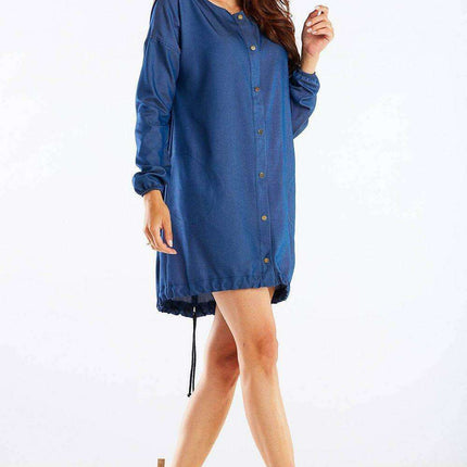 Versatile Customizable Denim Dress for Effortless Everyday Style - Très Elite