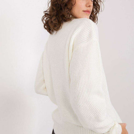 Versatile Elegance - Convertible Knit Sweater - Très Elite