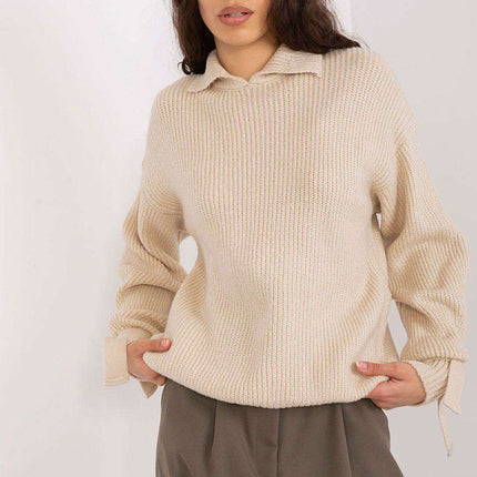 Versatile Elegance - Convertible Knit Sweater