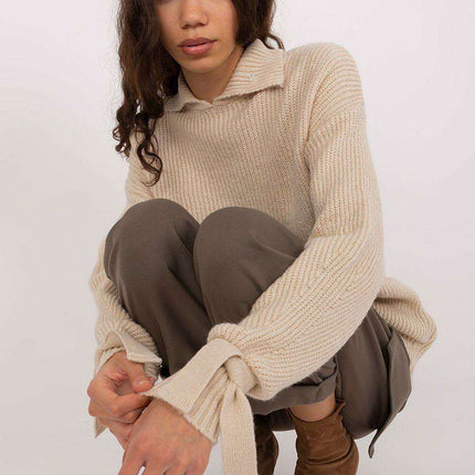 Versatile Elegance - Convertible Knit Sweater - Très Elite