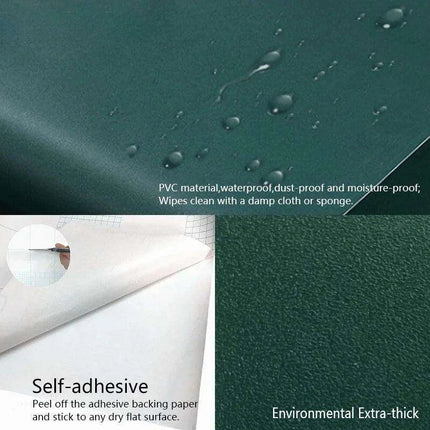 Versatile Green Waterproof Chalkboard Sticker Roll - Easy to Apply and Erase - Très Elite