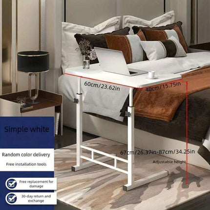 Versatile Height-Adjustable Rolling Workspace Desk with Storage for Home, Office, and Outdoor Use - Très Elite