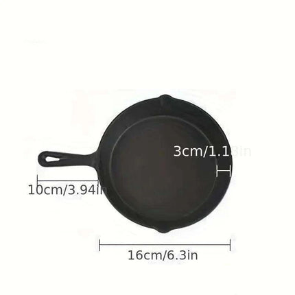 Versatile Mini Cast Iron Skillet for Culinary Mastery - Très Elite