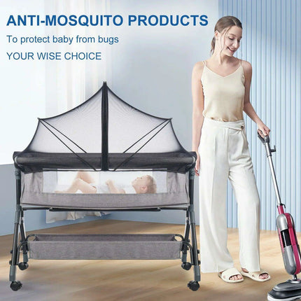 Versatile Mosquito Net for Baby Cribs - Lightweight, Removable, and Breathable Protection for Year-Round Use - Très Elite