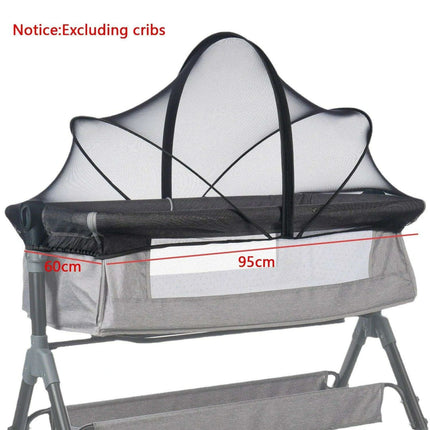 Versatile Mosquito Net for Baby Cribs - Lightweight, Removable, and Breathable Protection for Year-Round Use - Très Elite
