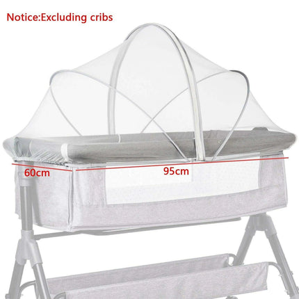 Versatile Mosquito Net for Baby Cribs - Lightweight, Removable, and Breathable Protection for Year-Round Use - Très Elite
