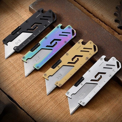 Versatile Multi-Purpose Folding Utility Knife Set for Home, Office, and School..