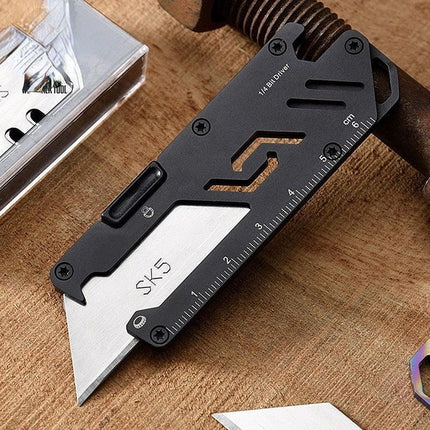 Versatile Multi-Purpose Folding Utility Knife Set for Home, Office, and School..
