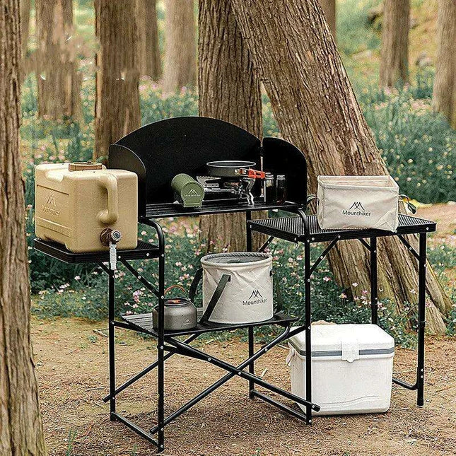 Versatile Outdoor Cooking Hub for Adventurous Souls