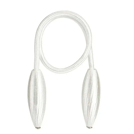 Versatile Plush Alloy Curtain Tiebacks with Adjustable Ropes for Heavy Drapes - Très Elite