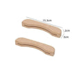 Solid wood handle