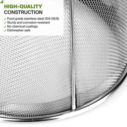Versatile Premium 304 Stainless Steel Cooking Basket Collection - Très Elite