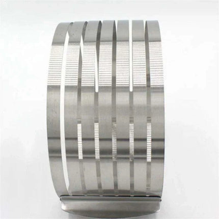 Versatile Stainless Steel Cake Slicing Set for Perfect Layered Creations - Très Elite