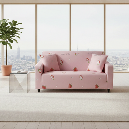 Stretchable Sofa Protector Cover for Chairs, Loveseats, and L-Shaped Sofas