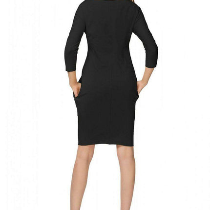 Versatile Tessita Boat Neck Active Dress - Stylish Comfort for All-Day Wear - Très Elite