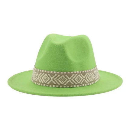 Versatile Unisex Panama Cowboy Hat - Wide Brim Fedora in Classic Camel, Black, and White Felt Options - Très Elite