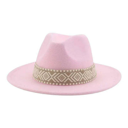 Versatile Unisex Panama Cowboy Hat - Wide Brim Fedora in Classic Camel, Black, and White Felt Options - Très Elite