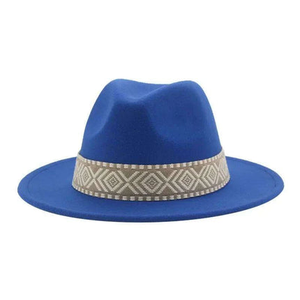 Versatile Unisex Panama Cowboy Hat - Wide Brim Fedora in Classic Camel, Black, and White Felt Options - Très Elite