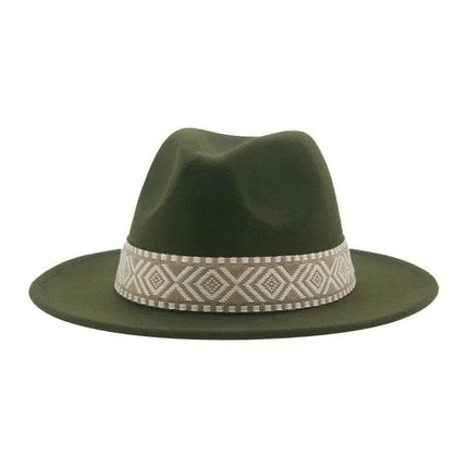 Versatile Unisex Panama Cowboy Hat - Wide Brim Fedora in Classic Camel, Black, and White Felt Options - Très Elite
