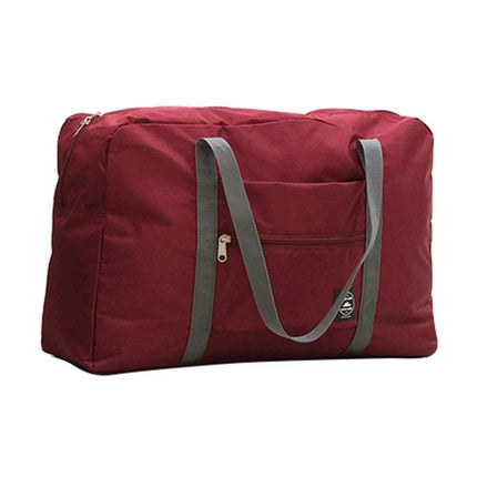 Versatile Waterproof Travel Duffel Bag with Foldable Design..