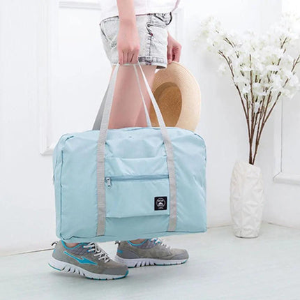 Versatile Waterproof Travel Duffel Bag with Foldable Design..