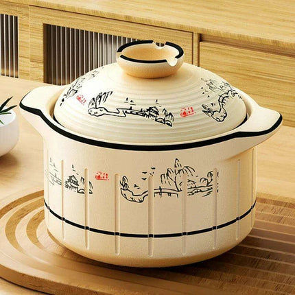 Vibrant Ceramic Casserole Collection for Gas Stove and Oven - Elegant Cooking Pot Set for Gourmet Creations - Très Elite