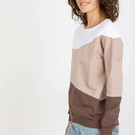 Vibrant Cotton Blend Fashion Sweatshirt - Très Elite