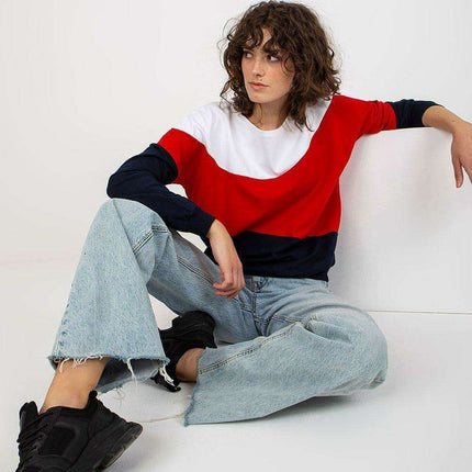 Vibrant Cotton Blend Fashion Sweatshirt - Très Elite